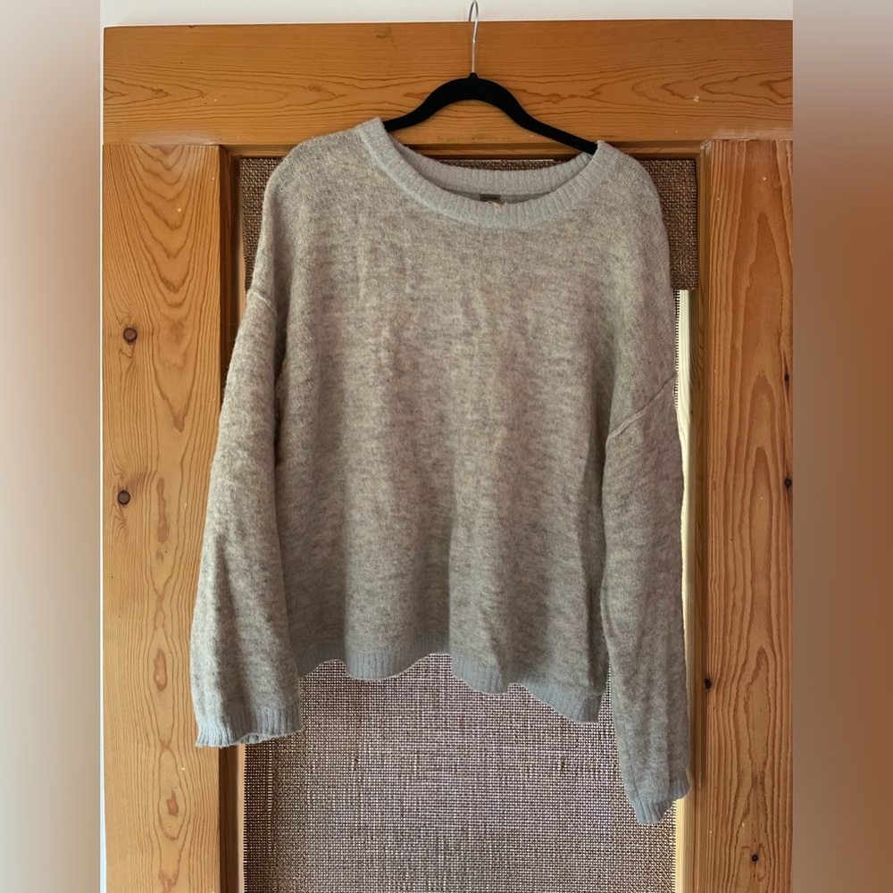 Free People slouchy grandpa sweater
